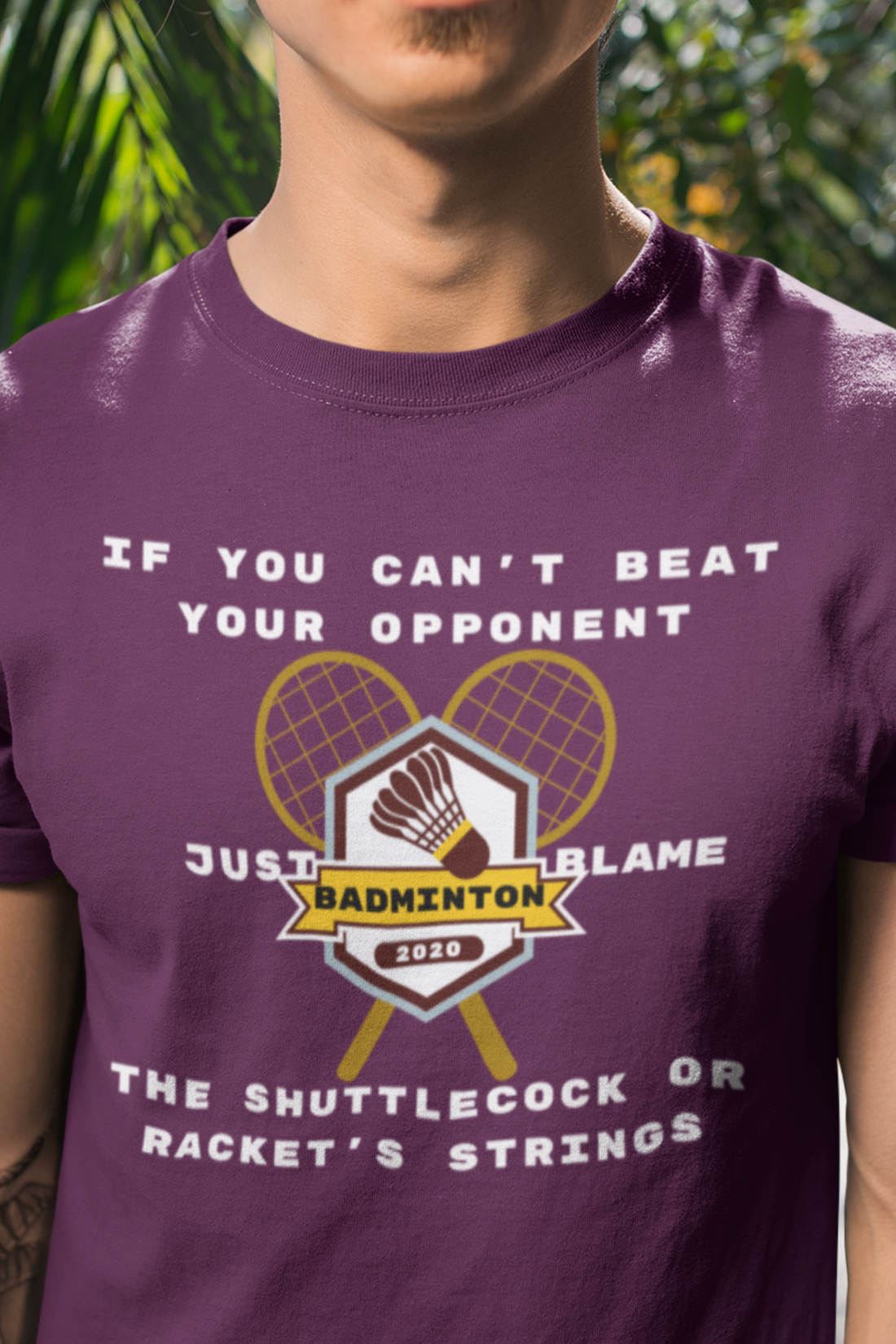 Round Neck Half Sleeves Tshirt in Blame Shuttle for Dark colors