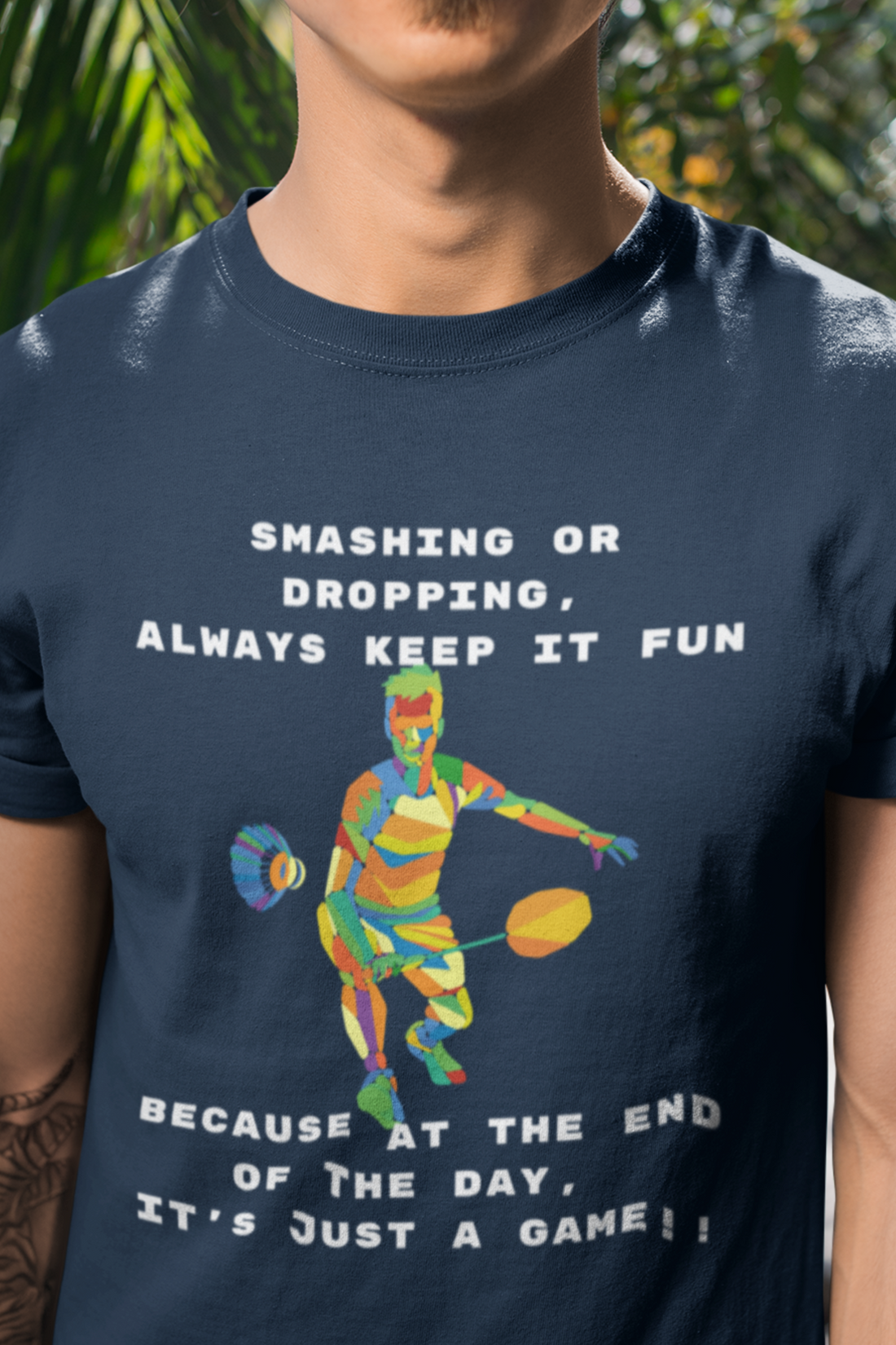 Round Neck Half  sleeves Tshirt for Keep it Fun Dark colors
