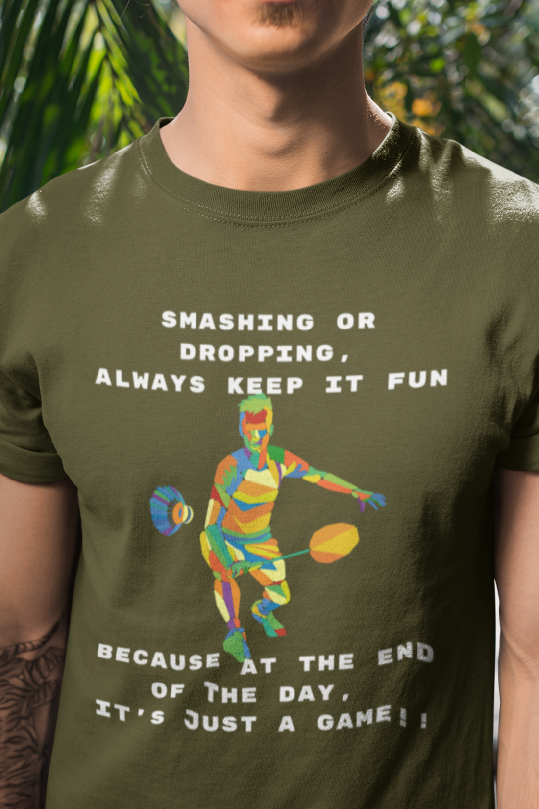 Round Neck Half  sleeves Tshirt for Keep it Fun Dark colors