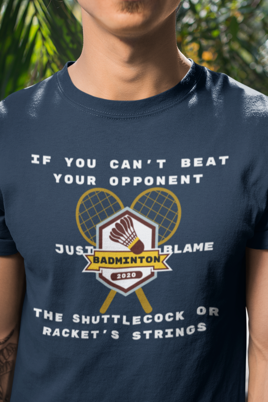 Round Neck Half Sleeves Tshirt in Blame Shuttle for Dark colors