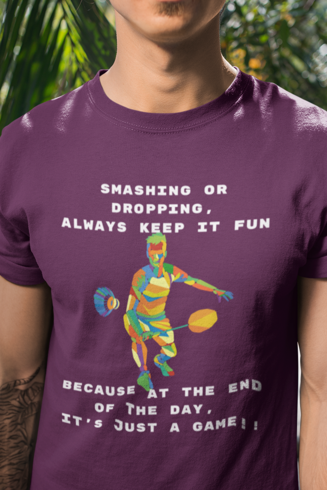Round Neck Half  sleeves Tshirt for Keep it Fun Dark colors